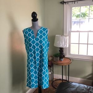 Sleeveless Lands’ End dress